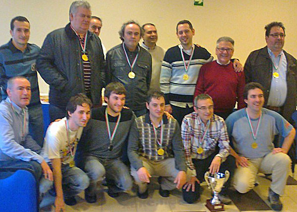 Zuri Baltza campeón de la Copa de Bizkaia de Ajedrez